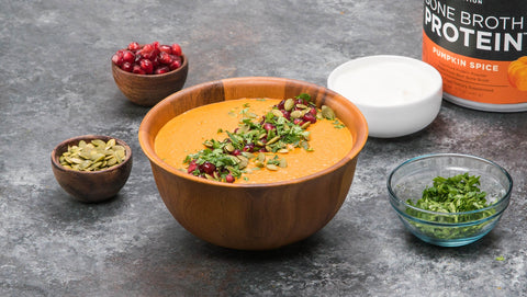 Pumpkin Soup With Bone Broth Protein™ Pumpkin Spice