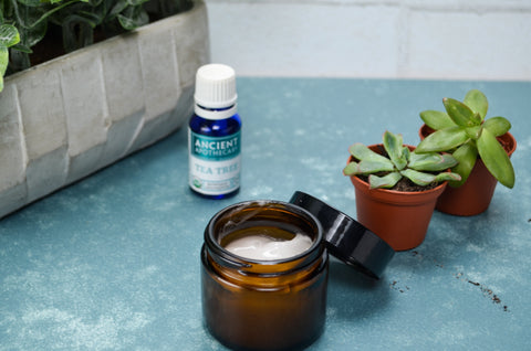 Homemade Hand Sanitizer with Tea Tree Essential Oil