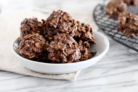 No-Bake Coconut Cookies with Bone Broth Protein™ Chocolate